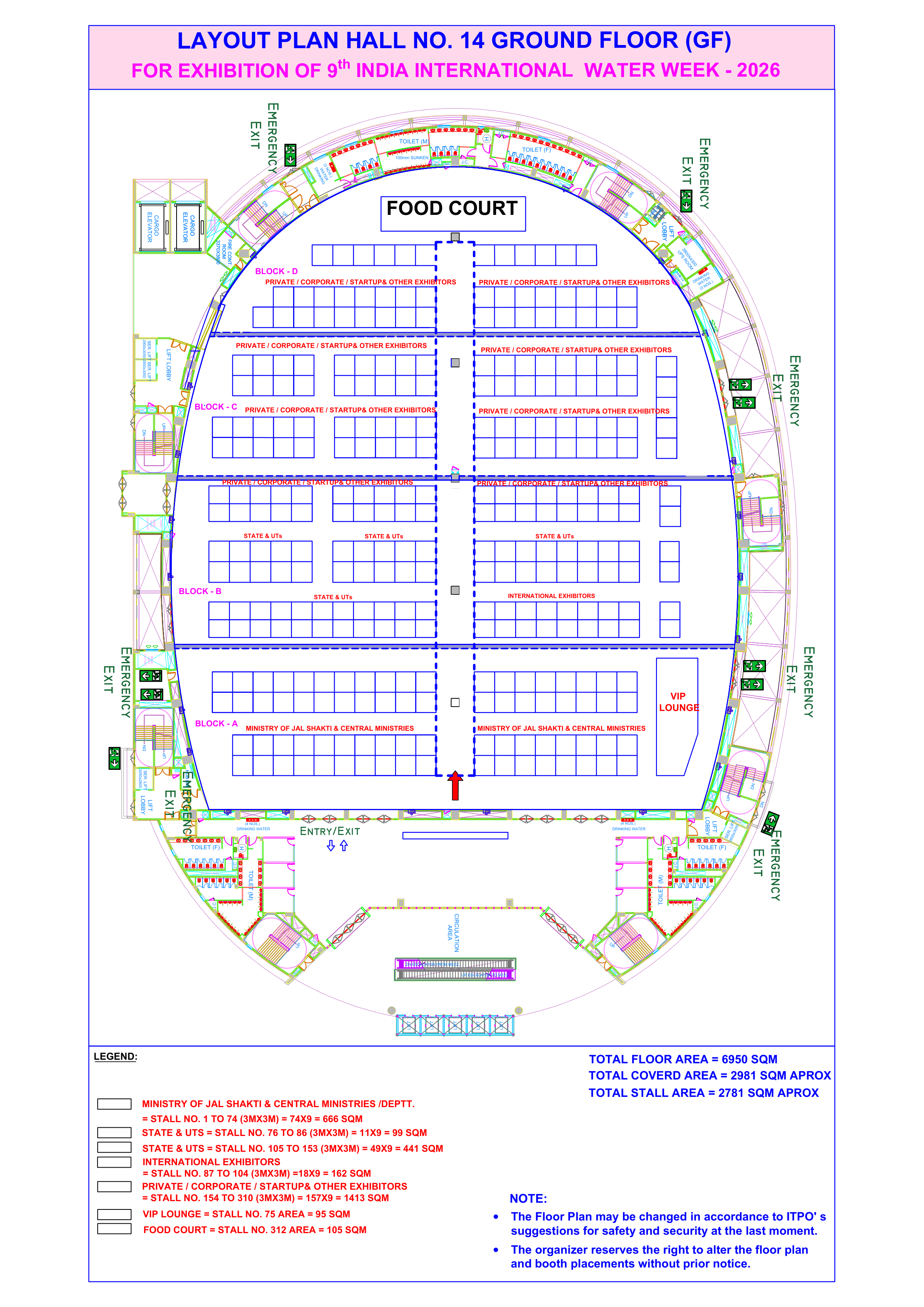 Exhibition Hall Layout